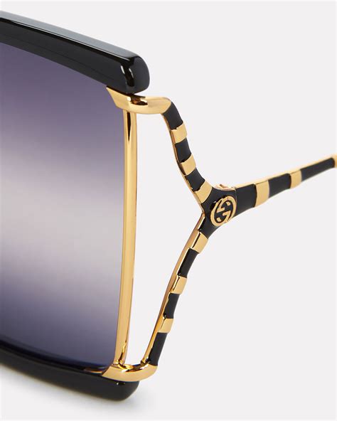 gucci butterfly sunglasses mens|oversized butterfly sunglasses.